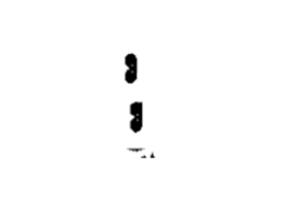 GM 22658172 Plate, Front Side Door Upper Body Side Hinge Anchor 22658172 GM Plate, Front Side Door Upper Body Side Hinge Anchor Illustration 1 of 1