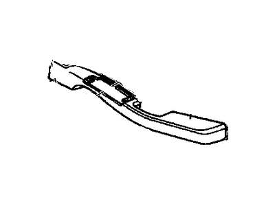 GM 10176955 ARMREST, Front Door Armrest