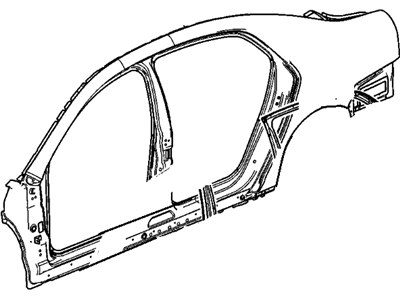 GM 20987333 Frame,Body Side Outer