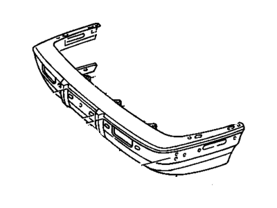 GM 10240642 Front Bumper Cover