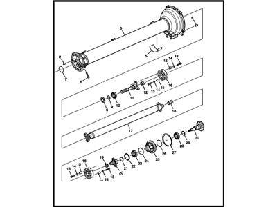 GM 12566923 Support Assembly, Driveline