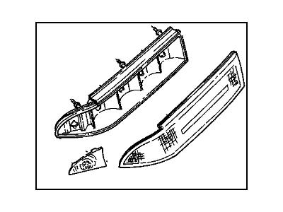 Buick Back Up Light - 5977077