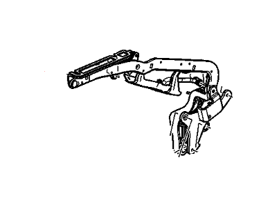 GM 88956640 Link Asm,Folding Top Front Panel (LH)