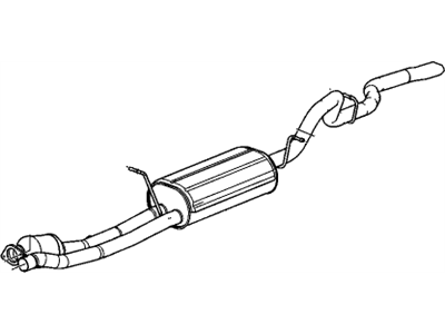 GM 88983227 MUFFLER