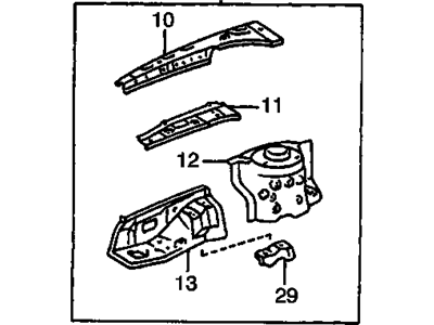 GM 94857137 Panel,Front Wheelhouse