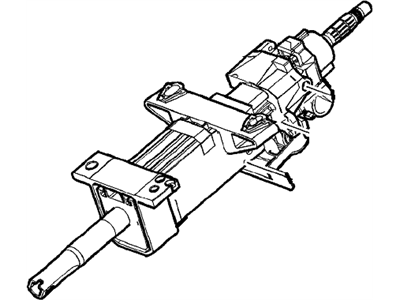 Cadillac DTS Steering Column - 15884111