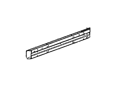 GM 89025158 Bar,Rear Bumper Imp