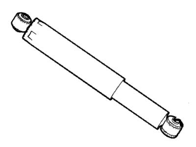 Chevrolet Silverado Shock Absorber - 84043222