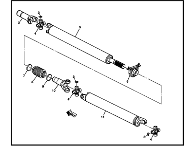 GM 15109384 Shaft Assembly, Propeller