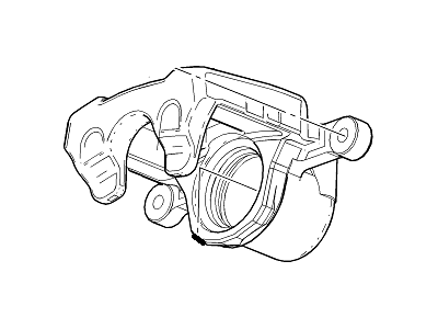 GM 13579703 Caliper,Rear Brake