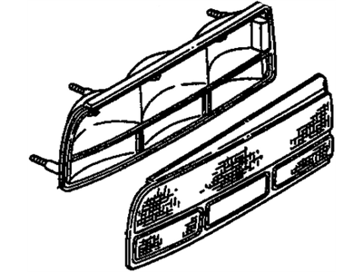 1993 Chevrolet Cavalier Back Up Light - 16517457