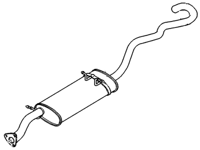 GM 15727715 Exhaust Muffler