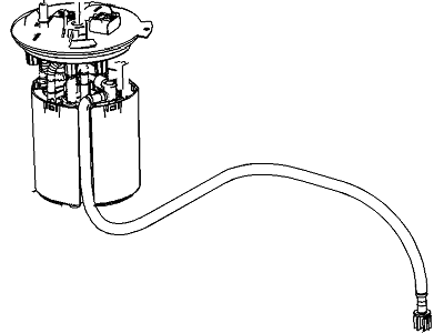 GM 13518163 Fuel Tank Fuel Pump Module Kit (W/O Fuel Level Sensor)