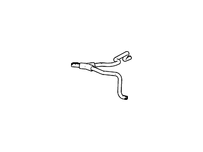 GM 22990652 Hose, Radiator Surge Tank Inlet