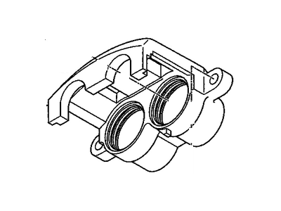 GM 18029755 Caliper,Front Brake