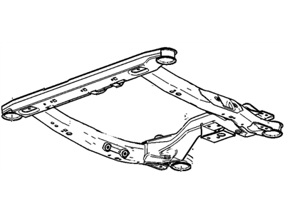 GM 22791491 Frame Assembly, Drivetrain & Front Suspension (W/ In