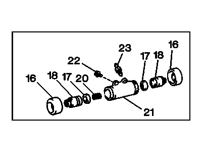 GM 94843771 Cylinder Asm,Rear Wheel(LH)