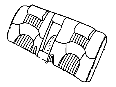 GM 16816934 Cover Asm,Rear Seat Back Cushion *Oak