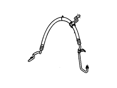 Cadillac SRX Power Steering Hose - 22855966