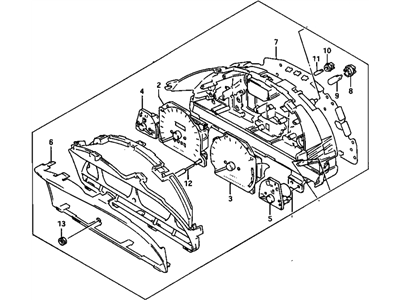 1999 Chevrolet Metro Speedometer - 30017816