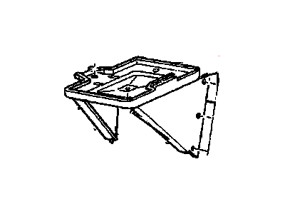 GM 15666404 Tray Assembly, Battery (W/ Support)