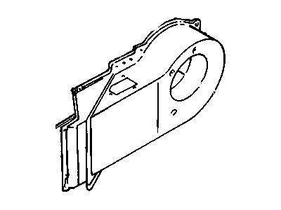 GM 52468355 Case Asm,Blower