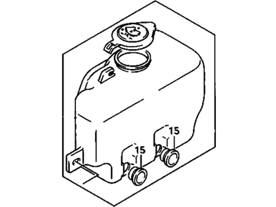 GM 96059745 Container,Rear Window Washer Solvent