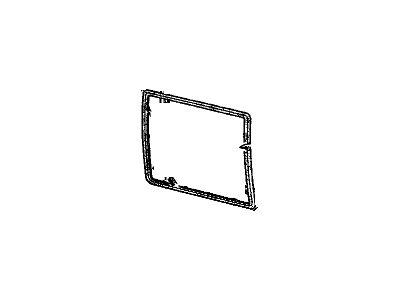 GM 15028573 Window Assembly, Body Side Front <Use 1C4J*Deep Tint