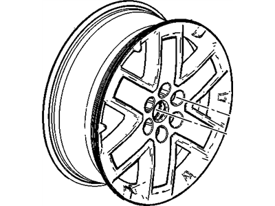 Chevrolet Traverse Spare Wheel - 9597530