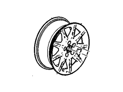 2011 Cadillac DTS Spare Wheel - 9597756