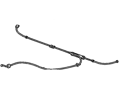 1993 Oldsmobile Achieva Parking Brake Cable - 22576902