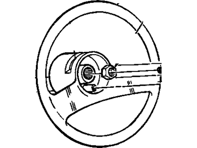 GM 17983971 Steering Wheel Assembly