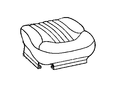 GM 88935405 Cover,Passenger Seat Cushion *Beige