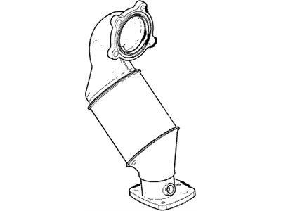 GM 12644196 Warm Up 3Way Catalytic Convertor Assembly