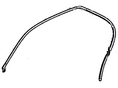2005 Cadillac STS Door Seal - 15872266