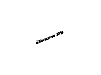 15693895 GM DECAL, Cab And Load Carrier Outer Side Decoration Illustration 1 of 1