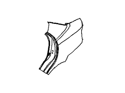 96410766 GM Panel,Body Side Outer Rear Illustration 1 of 1