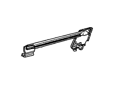 10198212 GM Channel Assembly, Front Side Door Window Regulator Lift Arm Illustration 1 of 1