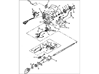 GM 26061183 Column Asm,Steering