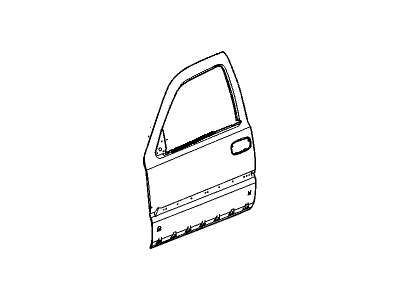 GM 15074917 Panel, Front Side Door Outer