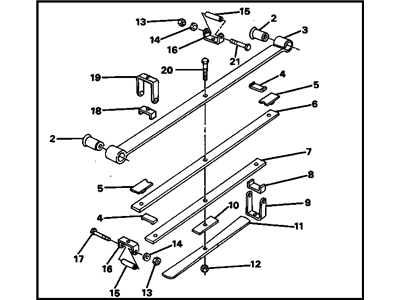 GM 15978568 Rear Spring Assembly