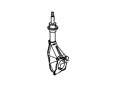 GM 89047630 Steering Knuckle Assembly (W/ Strut W/O Hub)