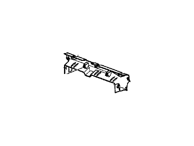 GM 15901787 Panel Assembly, Rear Seat Back Cushion Filler *Ebony