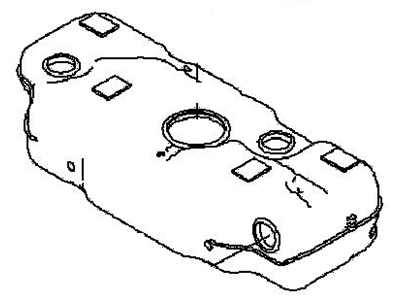 2009 Chevrolet Aveo Fuel Tank - 95979016