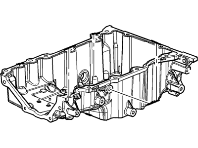 GM 12654316 Pan Assembly, Oil