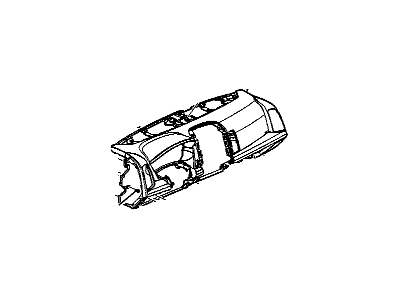 GM 15220570 Panel Assembly, Instrument *Vr Dark Cashme