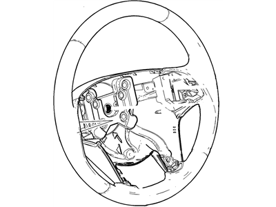 GM 23197775 Wheel Assembly, Steering *Cocoa T