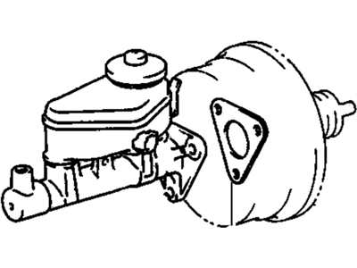 1997 Chevrolet Prizm Brake Master Cylinder - 94853019