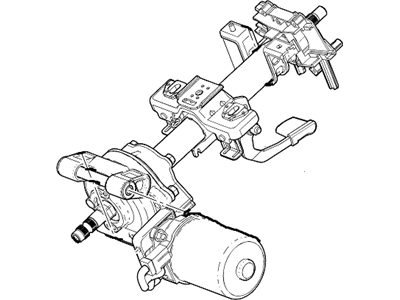 2014 Chevrolet Spark Steering Column - 95385033