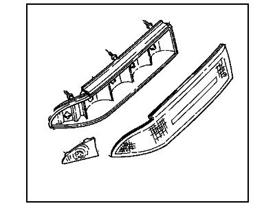 1996 Buick Regal Back Up Light - 10248429